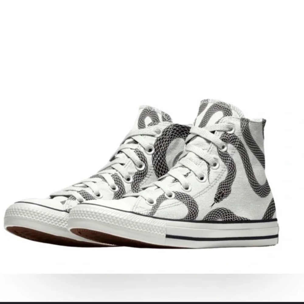 Taylor swift reputation inspired custom Converse